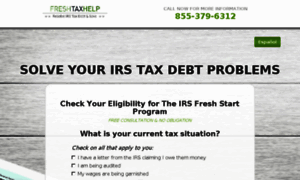 Freshtaxhelp.com thumbnail