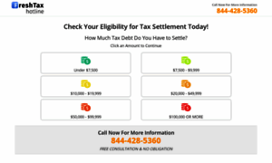 Freshtaxhotline.com thumbnail