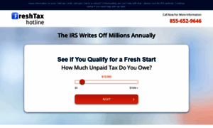 Freshtaxhotline.net thumbnail