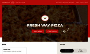 Freshwaypizzaofworcester.com thumbnail