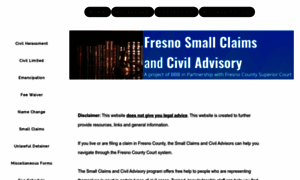 Fresnosmallclaimsadvisor.org thumbnail