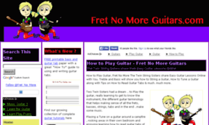 Fret-no-more-guitars.com thumbnail
