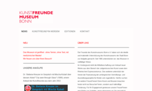 Freunde-kunstmuseum-bonn.de thumbnail