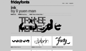 Fridayfonts.com thumbnail