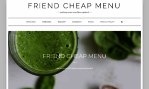 Friendcheapmenu.com thumbnail