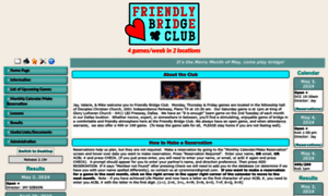 Friendlybridgeclub.org thumbnail