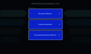 Friendship-bracelets.com thumbnail