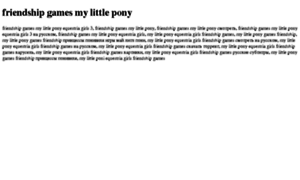 Friendship-games-my-little-pony.tdsse.com thumbnail