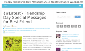 Friendshipdaymessages2016.com thumbnail