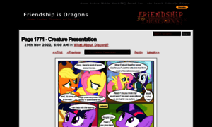 Friendshipisdragons.thecomicseries.com thumbnail