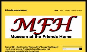 Friendshomemuseum.wordpress.com thumbnail