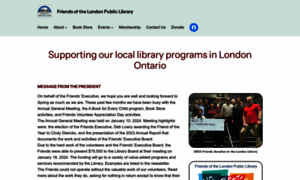 Friendslondonlibrary.ca thumbnail