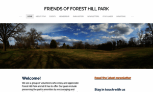 Friendsofforesthillpark.org thumbnail