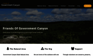 Friendsofgovernmentcanyon.org thumbnail