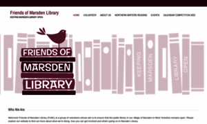 Friendsofmarsdenlibrary.org.uk thumbnail