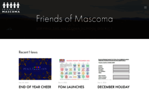 Friendsofmascoma.org thumbnail