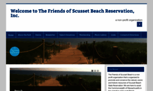 Friendsofscussetbeach.org thumbnail