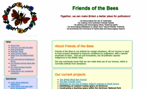 Friendsofthebees.org thumbnail