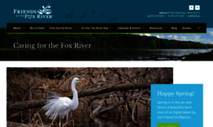 Friendsofthefoxriver.org thumbnail