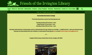 Friendsoftheirvingtonlibrary.org thumbnail