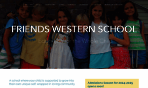 Friendswesternschool.org thumbnail