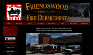 Friendswoodvfd.com thumbnail