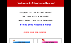 Friendzonerescue.com thumbnail