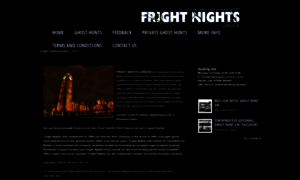Frightnights-london.co.uk thumbnail