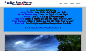 Frioriverrentalhomes.com thumbnail