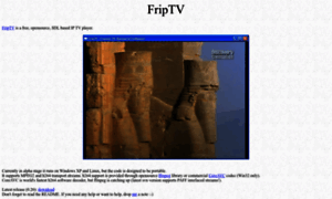 Friptv.sourceforge.net thumbnail