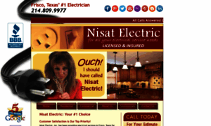 Friscoelectrician-nisatelectric.com thumbnail