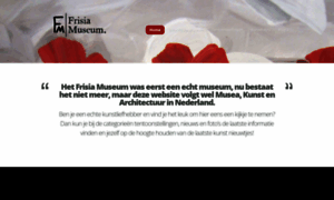 Frisia-museum.nl thumbnail
