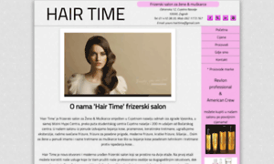 Frizerski-salon-hairtime.com thumbnail