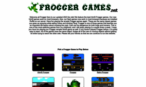 Froggergames.net thumbnail