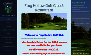 Froghollowgolfclub.com thumbnail