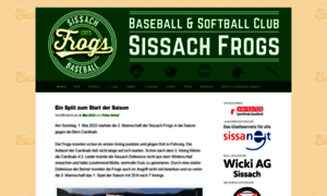 Frogs-baseball.ch thumbnail