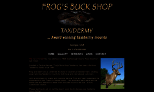 Frogsbuckshop.com thumbnail