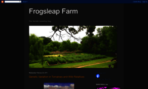 Frogsleapfarm.blogspot.com thumbnail
