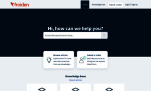 Froiden.freshdesk.com thumbnail