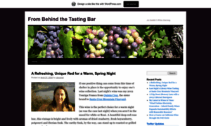 Frombehindthetastingbar.wordpress.com thumbnail