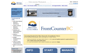 Frontcounterbc.gov.bc.ca thumbnail