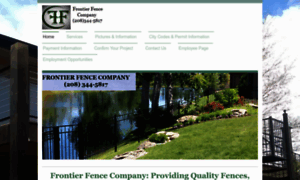 Frontierfencecompany.com thumbnail