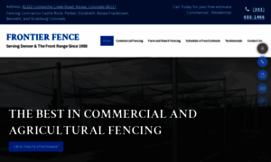 Frontierfences.com thumbnail