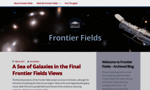 Frontierfields.org thumbnail