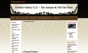 Frontiergalleryllc.com thumbnail