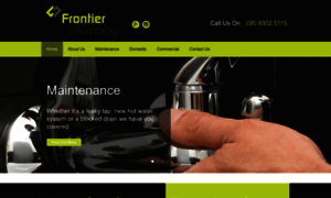 Frontierplumbing.com.au thumbnail