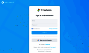 Frontiers.kudoboard.com thumbnail