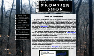 Frontiershoptaxidermy.com thumbnail