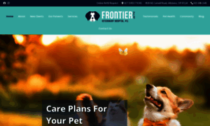 Frontiervet.com thumbnail