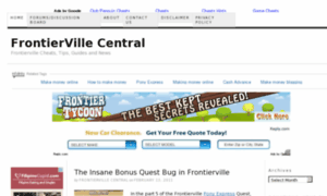 Frontiervillecentral.com thumbnail